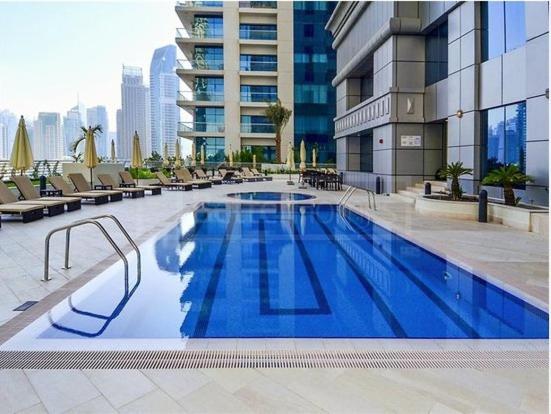 Charming 1 Bedroom Princess Tower Ahlan Holiday Homes Dubai Eksteriør billede
